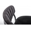 Jídelní židle K426, černý velvet