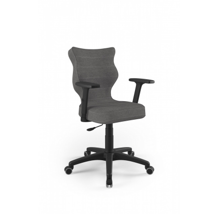 Křeslo kancelářské otočné  UNI , černá Castel 33 velikost 6