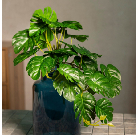 Umělá závěsná rostlina TROPICAL ZONE monstera 40 cm 874180