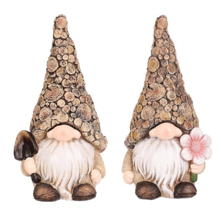 Skřítek - polyresinová figurka, malá, mix 2 druhů, cena za 1 ks