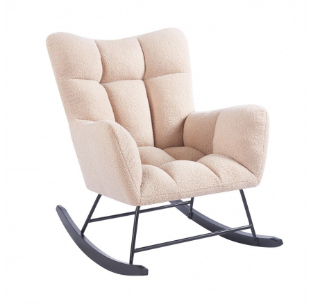 Houpací křeslo Teddy béžové FR4-FXJG