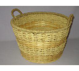 Bambusový koš natural velikost L