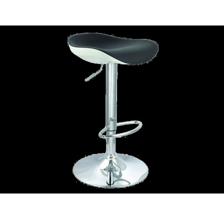 Barová židle C-631, černá/bílá Barová židle C-631, černá/bílá