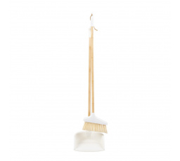 Kartáč BAMBOU na tyči s lopatkou 85 cm 867564