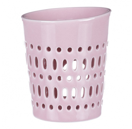 Aromalampa porcelánová, růžová barva