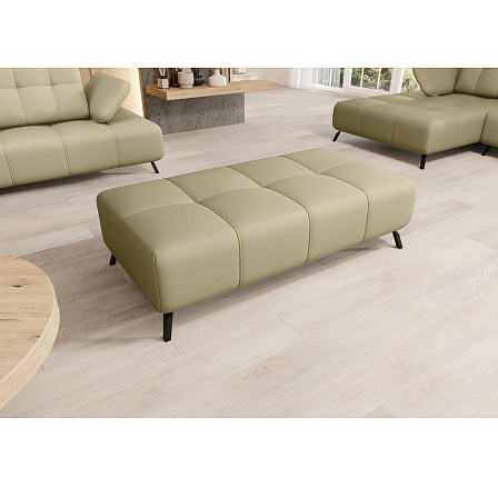 PUFA DANTE 140X70 CM PŘÍRODNÍ KŮŽE
