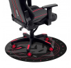 Podložka pod Herní křeslo ochranná černá s motivem Dabel Chairs