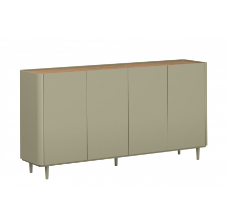 ELIVO KOMODA 200 4D - eukalyptus / dub baltic dune / nohy eukalyptus