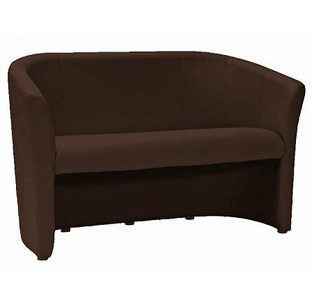 Pohovka TM-2, Hnědá ekokůže EK-18/Wenge Pohovka TM-2, Hnědá ekokůže EK-18/Wenge