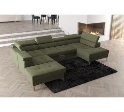 Rohová sedací souprava TOSCANIA MAX II 170x350x220 - volitelný odstín , levá