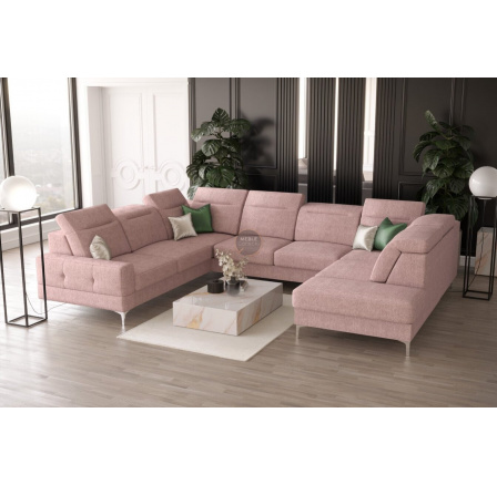 Rohová sedací souprava MALIBU MAX I 260x350x220 cm - volitelný odstín - levá strana Rohová sedací souprava MALIBU MAX I 260x350x220 cm - volitelný odstín - levá strana