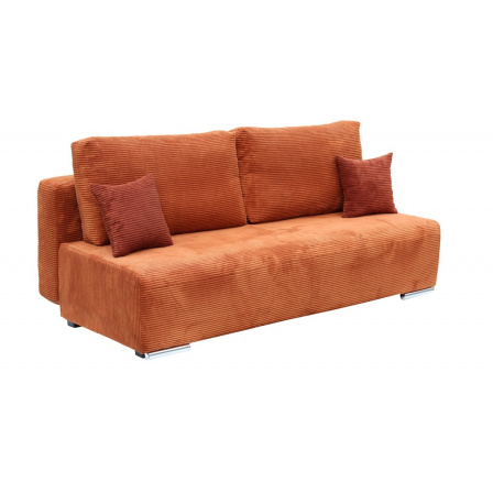 BODO pohovka rozkládací , látka teracotta POSSO 40 /dekorační polštářky POSSO 39 tmavá teracotta (FE) - kolekce "E" (K250) NOVÁ LÁTKA BODO pohovka rozkládací , látka teracotta POSSO 40 /dekorační polštářky POSSO 39 tmavá teracotta (FE) - kolekce "E" (K250) NOVÁ LÁTKA