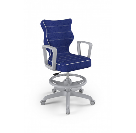 Kancelářské křeslo NORM, šedá Visto 06 velikost 6 WK+P