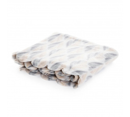 Deka KALA fleece s jemným vzorem 130x170 cm