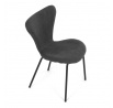 Jídelní židle, šedá, látka, CT-S8010 GREY2