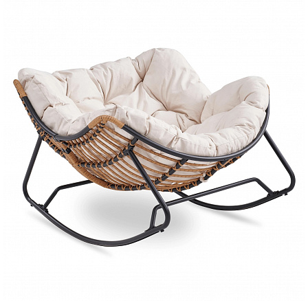 Houpací křeslo ELTON Béžové