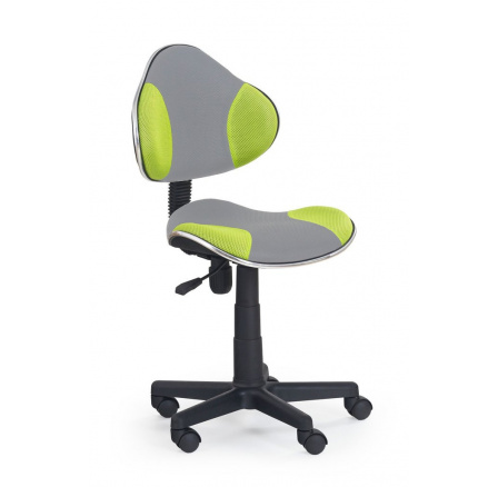 Židle QZY-G2-šedo zelená
