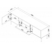 TV komoda TRESSE 180 EF, zelená