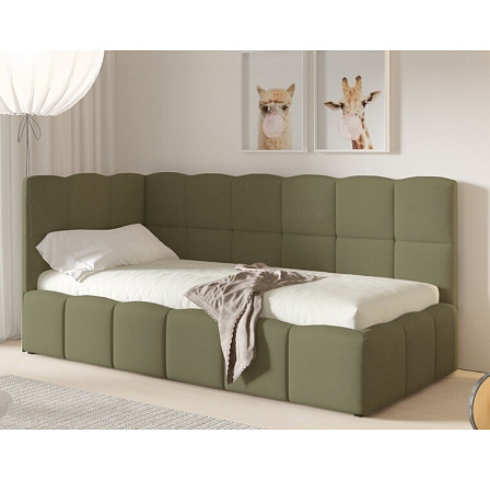 Postel TUNIS 200 x 90, vysoký bok, Kronos 46, Levá