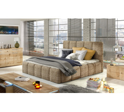 Łože Edvige + dřevěný rošt. + přidat. plyn. + kontakt. 140x200 Berlín 03 1