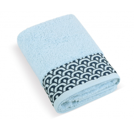 Froté ručník Krajka 50x100cm 500g světle modrá Froté ručník Krajka 50x100cm 500g světle modrá