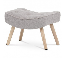 Podnožka, šedá látka, AK-309P GREY2