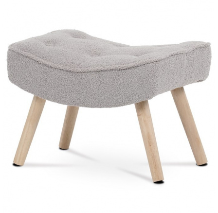 Podnožka, šedá látka, AK-309P GREY2