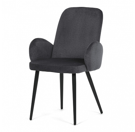 Jídelní židle, šedá, sametová látka, DCL-X7129 GREY2 Jídelní židle, šedá, sametová látka, DCL-X7129 GREY2