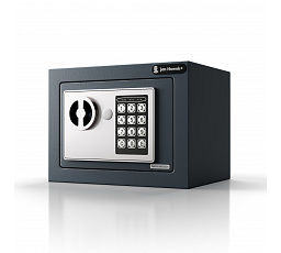 Mini domácí elektronický trezor na kód, na peníze a šperky, 230x170x170 mm: HECTOR