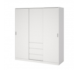 Šatní skříň Simplicity 148, bílá