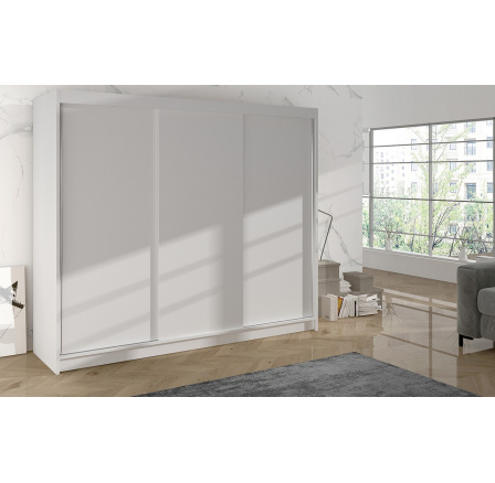 Skříň Debora II 200 - bílá Skříň Debora II 200 - bílá