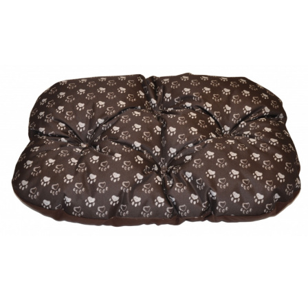 Podložka pro psa voděodolná zaoblená 60x45 cm tlapka hnědá Podložka pro psa voděodolná zaoblená 60x45 cm tlapka hnědá