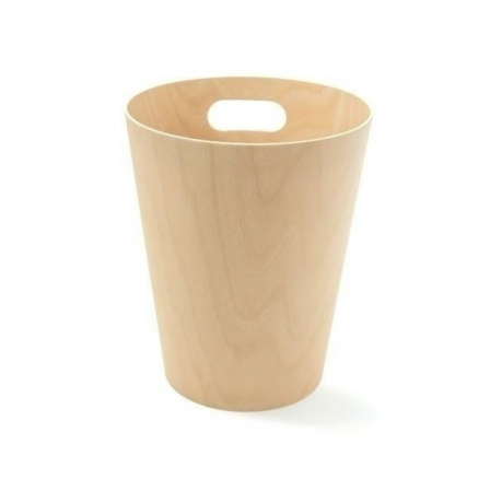 Přírodní dřevěný koš WOODROW