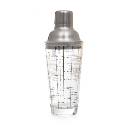 MOI Shaker stříbrný 0,4 l