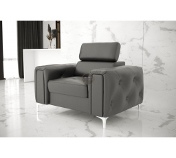 Křeslo ORION přírodní kůže - volitelný odstín 