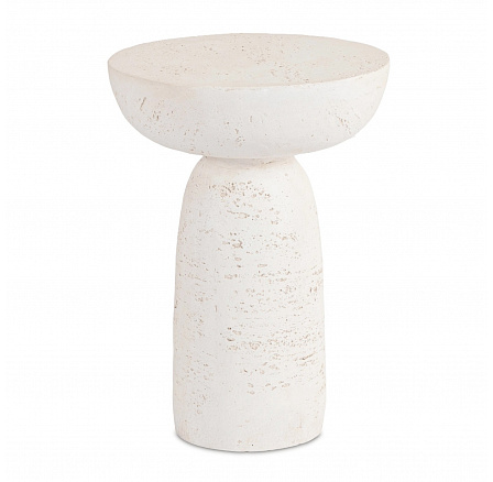 Stolek HENRICO 40 cm Krém/Béžový Moderní Stolek HENRICO 40 cm Krém/Béžový Moderní