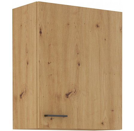 Horní skříňka MODENA - 60 G-72 1F, Dub Artisan/Černý mat+Dub Artisan Horní skříňka MODENA - 60 G-72 1F, Dub Artisan/Černý mat+Dub Artisan