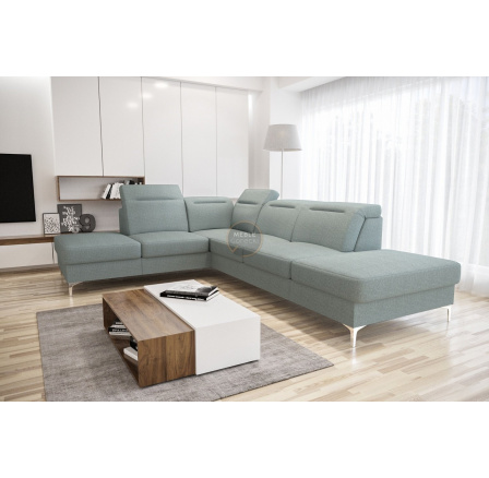 Rohová sedací souprava OSLO 295x220 - mátová , levá Rohová sedací souprava OSLO 295x220 - mátová , levá