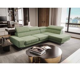 Rohová sedací souprava MILANO I - olivová, pravá