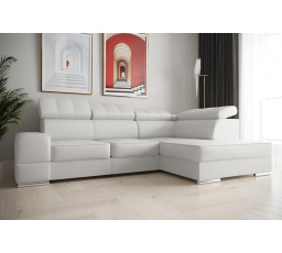 Rohová sedací souprava ROYAL I 260×185 přírodní kůže - přírodní kůže - volitelná barva