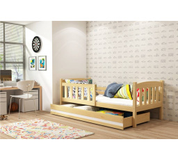 Postel Kuba 80x160 borovice