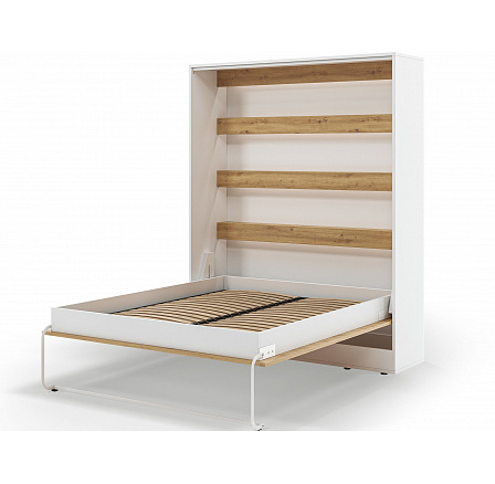 Devesto Vertical Wall Bed 160 Artisan Eiche LED Artisan Eiche 160x200 Devesto Vertical Wall Bed 160 Artisan Eiche LED Artisan Eiche 160x200