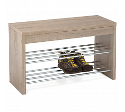 Botník, mdf, hnědá, 83168-10 SON