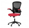 Kancelářská židle, houpací mechanismus, červená, KA-V317 RED