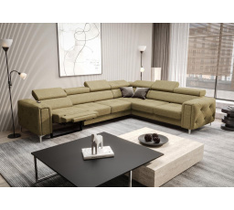 Rohová sedací souprava s funkcí , relax ORION I 325x255 cm - volitelný odstín , pravá 