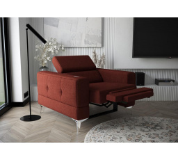 Křeslo TOSCANIA , relax - cihlová