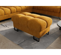 Taburet  ASPEN 100x55 cm - žlutá