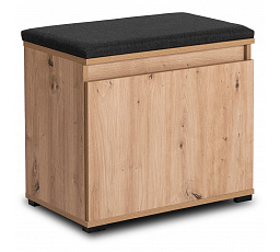 Skříňka na boty MODENA 60 cm Dub Artisan/Grafit