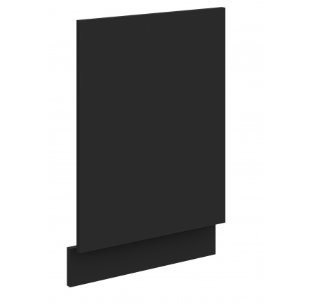 Dvířka na myčku s panelem SIENA - ZM 570x446, Černá mat