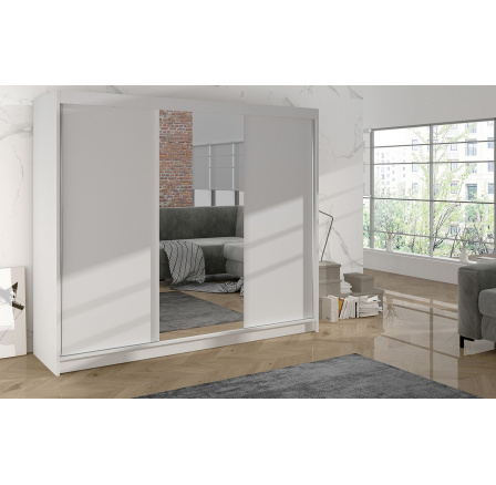 Skříň Debora I 200 - bílá Skříň Debora I 200 - bílá